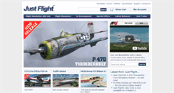 Desktop Screenshot of justflight.com